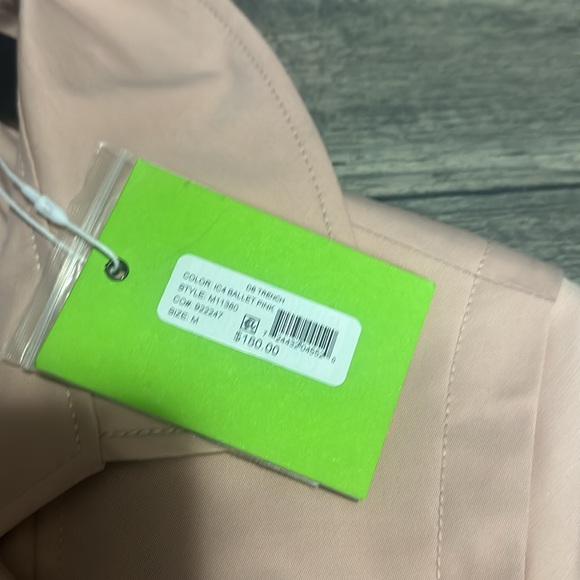 Sam Edelman Buckle Belt Trench Coat - size Medium.  NWT - Picture 3 of 5